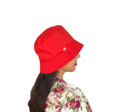 Bucket Hat Picnic Red