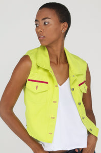 Texan Lime Vest